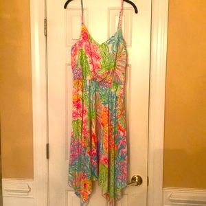 Flattering adjustable strap Lily Pulitzer dress
